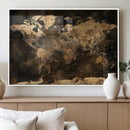 World Map Canvas Print, Modern Decorative Framed Map Artwork by MyGreatCanvas | Canvas Wall Art Prints | Photo Prints & Wall Decor