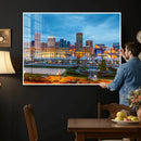 Baltimore Skyline Wall Art Canvas Print, Baltimore Downtown by MyGreatCanvas | Canvas Wall Art Prints | Photo Prints & Wall Decor