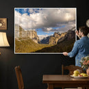 Yosemite Valley River Landscape Wall Art Canvas Print, by MyGreatCanvas | Canvas Wall Art Prints | Photo Prints & Wall Decor