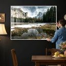 Yosemite Valley Mountain Wall Art Canvas Print, Granite by MyGreatCanvas | Canvas Wall Art Prints | Photo Prints & Wall Decor