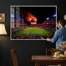 Auburn Stadium Wall Art Canvas Print, College Football Night by MyGreatCanvas | Canvas Wall Art Prints | Photo Prints & Wall Decor