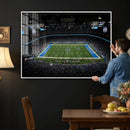 Detroit Lions Stadium Wall Art Canvas Print, Football Field by MyGreatCanvas | Canvas Wall Art Prints | Photo Prints & Wall Decor
