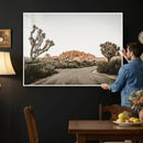 Joshua Tree Desert Wall Art Canvas Print, Minimal by MyGreatCanvas | Canvas Wall Art Prints | Photo Prints & Wall Decor