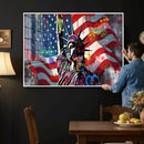 USA Statue of Liberty Graffiti Street Art Wall Art Canvas by MyGreatCanvas | Canvas Wall Art Prints | Photo Prints & Wall Decor