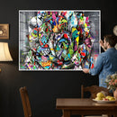 Abstract Graffiti Collage Street Art Wall Art Canvas Print by MyGreatCanvas | Canvas Wall Art Prints | Photo Prints & Wall Decor