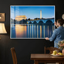 Washington DC Wall Art Canvas Print – Lincoln Memorial Night by MyGreatCanvas | Canvas Wall Art Prints | Photo Prints & Wall Decor
