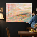 Abstract Pastel Landscape Wall Art Canvas Print – Soft Pink by MyGreatCanvas | Canvas Wall Art Prints | Photo Prints & Wall Decor