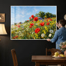 Wildflower Meadow Wall Art Canvas Print – Colorful Poppy and by MyGreatCanvas | Canvas Wall Art Prints | Photo Prints & Wall Decor