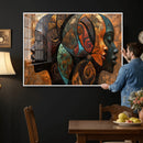 Abstract Afro American Women Wall Art Canvas Print by MyGreatCanvas | Canvas Wall Art Prints | Photo Prints & Wall Decor