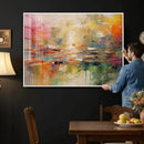 Colorful Abstract Canvas Wall Art — Large Textured Oil by MyGreatCanvas | Canvas Wall Art Prints | Photo Prints & Wall Decor