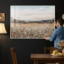 Neutral Wildflower Field Canvas Wall Art — Beige Earth Tone by MyGreatCanvas | Canvas Wall Art Prints | Photo Prints & Wall Decor
