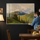 Konrad Petrides View from Mount Helm Canvas — Austrian by MyGreatCanvas | Canvas Wall Art Prints | Photo Prints & Wall Decor