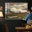 Gustav Macoun Heathland Canvas Print, Czech Landscape Oil by MyGreatCanvas | Canvas Wall Art Prints | Photo Prints & Wall Decor