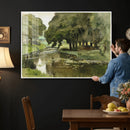 Anders Zorn Watercolor Canvas Print, Örtofta 1905 Swedish by MyGreatCanvas | Canvas Wall Art Prints | Photo Prints & Wall Decor