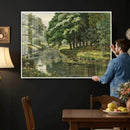 Forest Stream Canvas Wall Art, Peder Monsted A Forest Stream by MyGreatCanvas | Canvas Wall Art Prints | Photo Prints & Wall Decor