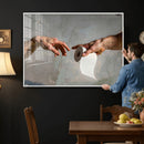 Funny Bathroom Wall Art Canvas, Creation of Toilet Paper by MyGreatCanvas | Canvas Wall Art Prints | Photo Prints & Wall Decor