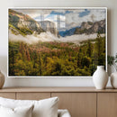 Half Dome Yosemite Canvas Wall Art – Majestic Triptych