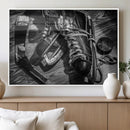 Old Pair of Mens Skates Wall Art Canvas, Men Skates Wall Art by MyGreatCanvas | Canvas Wall Art Prints | Photo Prints & Wall Decor