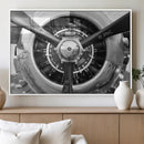 Vintage Airplane Wall Art Canvas Print by MyGreatCanvas | Canvas Wall Art Prints | Photo Prints & Wall Decor