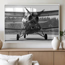 Wall Art Old War Plane Canvas Print by MyGreatCanvas | Canvas Wall Art Prints | Photo Prints & Wall Decor