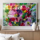 Oil Flower Abstract Canvas Print by MyGreatCanvas | Canvas Wall Art Prints | Photo Prints & Wall Decor
