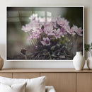 Pink Wild Flower Canvas Print by MyGreatCanvas | Canvas Wall Art Prints | Photo Prints & Wall Decor