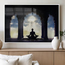 Women and Yoga Wall Art Canvas Print