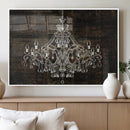 Rustic Chandelier Canvas Print by MyGreatCanvas | Canvas Wall Art Prints | Photo Prints & Wall Decor