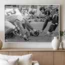 American Football Player Wall Art Canvas Print by MyGreatCanvas | Canvas Wall Art Prints | Photo Prints & Wall Decor