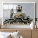 Buddha Statue Wall Art Canvas Print