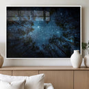 Forest and Stars Wall Art Canvas Print by MyGreatCanvas | Canvas Wall Art Prints | Photo Prints & Wall Decor
