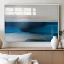Dark Blue Abstract Wall Art Canvas Print by MyGreatCanvas | Canvas Wall Art Prints | Photo Prints & Wall Decor