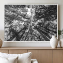 Trees Contemporary Art Canvas Print by MyGreatCanvas | Canvas Wall Art Prints | Photo Prints & Wall Decor