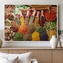 Spices Kitchen Wall Art Canvas Print by MyGreatCanvas | Canvas Wall Art Prints | Photo Prints & Wall Decor
