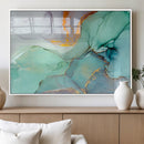Colorful Marble Fluid Effect Canvas Wall Art Print by MyGreatCanvas | Canvas Wall Art Prints | Photo Prints & Wall Decor