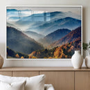 Mountains Forest Autumn Wall Art Canvas Print by MyGreatCanvas | Canvas Wall Art Prints | Photo Prints & Wall Decor