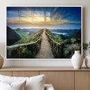 Mountain and Sunset Wall Art Canvas Print by MyGreatCanvas | Canvas Wall Art Prints | Photo Prints & Wall Decor