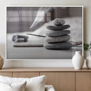 Burning Incense and Zen Stones Buddhism Wall Art, Zen Stones by MyGreatCanvas | Canvas Wall Art Prints | Photo Prints & Wall Decor