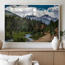 San Juan Nal Forest Wall Art Landscape Canvas Print