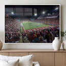 Mississippi State Bulldogs Stadium Wall Art Canvas Print –