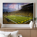 University of Oregon Ducks Football Team Print - Eugene
