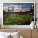 Citizens Bank Park Philadelphia Phillies Wall Art Canvas |