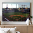 Colorado Rockies Coors Field Wall Art Canvas Print - MLB