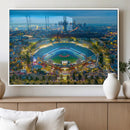 Los Angeles Dodgers Wall Art Canvas, Dodger Stadium Wall Art