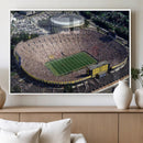 Michigan Wolverines Football Team Print - Ann Arbor Michigan