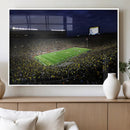 Michigan Wolverines Football Canvas Wall Decor, Football
