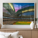 Milwaukee Brewers Baseball Team Print Canvas- American