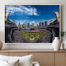 San Diego Padres Baseball Team Print - Petco Park Stadium by MyGreatCanvas | Canvas Wall Art Prints | Photo Prints & Wall Decor