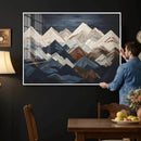 Wood Mountain Wall Art | Mountain Canvas Print Wood Decor | by MyGreatCanvas | Canvas Wall Art Prints | Photo Prints & Wall Decor