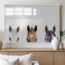 Horse Prints Set, Set of 3 Horse Wall Art, Horses Portraits, by MyGreatCanvas | Canvas Wall Art Prints | Photo Prints & Wall Decor